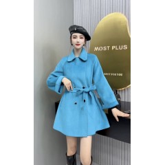 2225新款秋冬百搭通勤毛呢外套